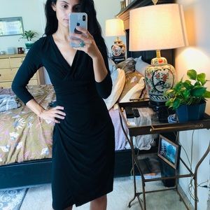 Ralph Lauren black semi dressy casual dress
